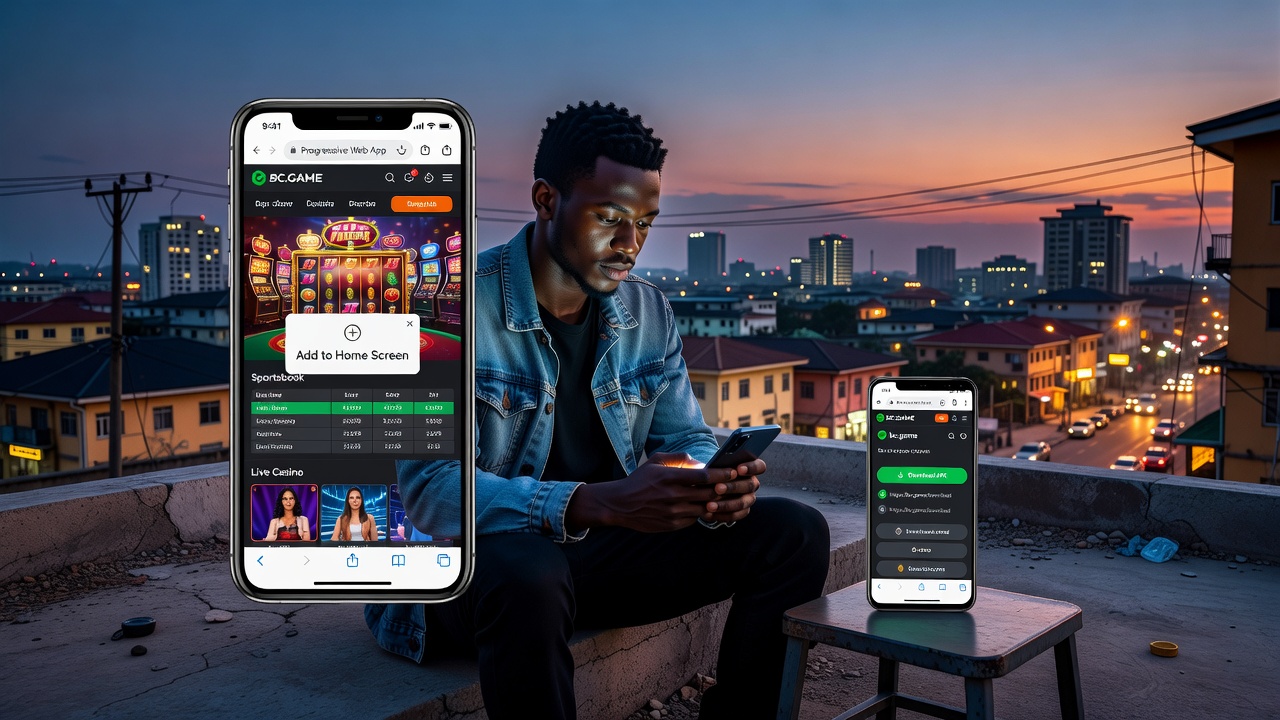 How Nigerian Users Access BC.Game Without an App Store Listing