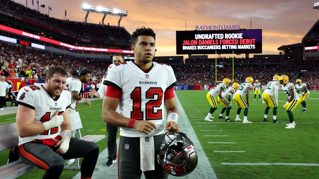 Undrafted Rookie's Forced Debut Shakes Buccaneers Betting Markets