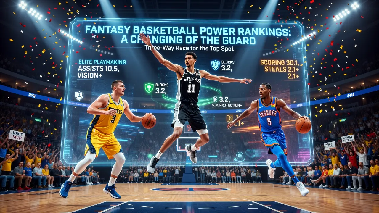 Fantasy Basketball's Power Rankings Signal a Possible Changing of the Guard