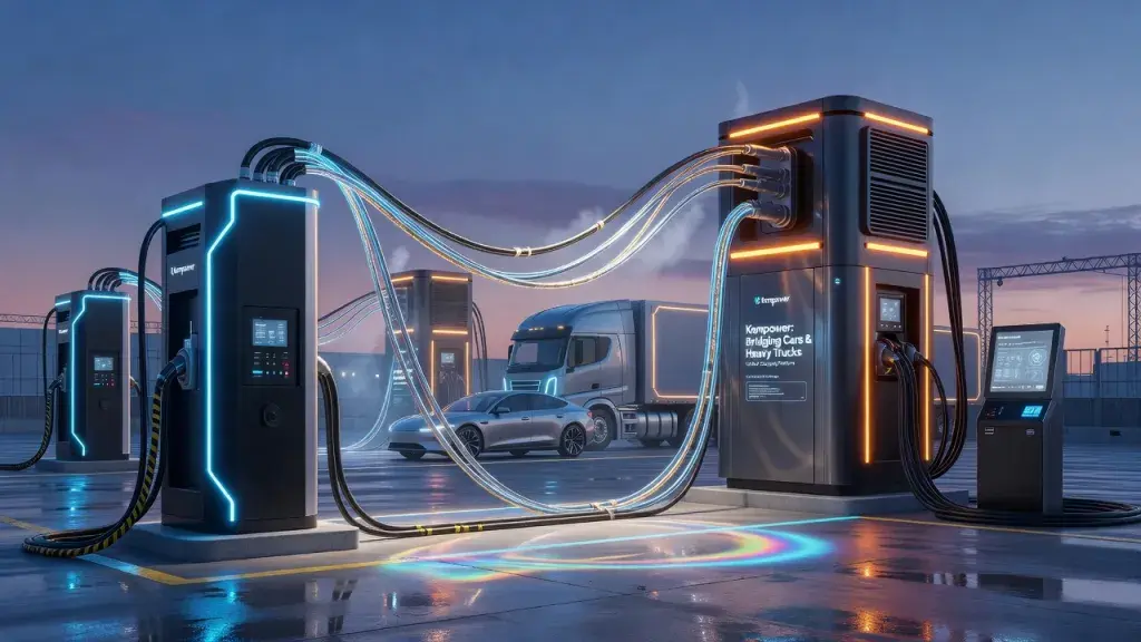 Kempower's New Charger Bridges Cars and Heavy Trucks on One Site